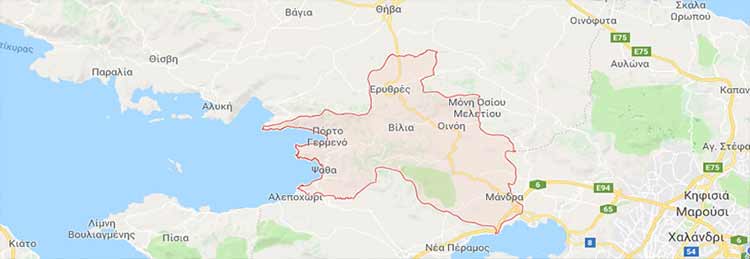 Αποφράξεις Δυτική Αττική (Υπόλοιπο Αττικής)